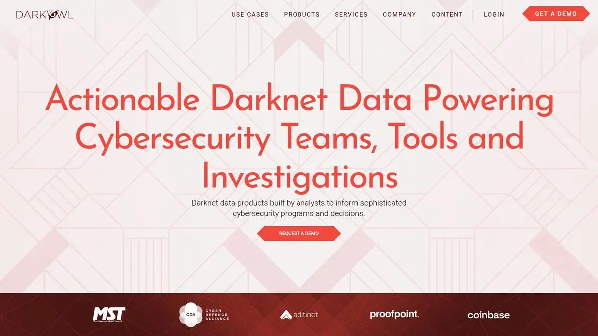 DarkOwl, Darknet Data Platform (Vision & APIs)