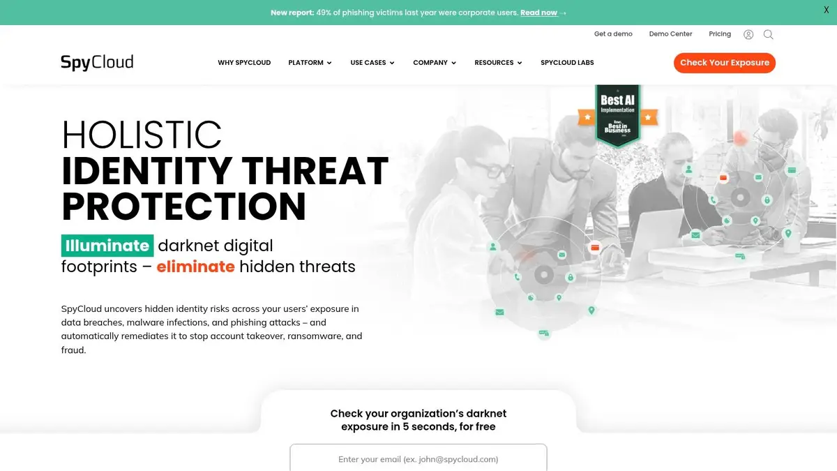 SpyCloud, Identity Exposure Protection