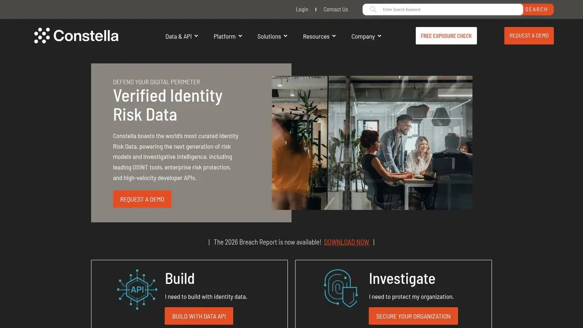 Constella Intelligence, Identity & Executive Digital Risk Protection