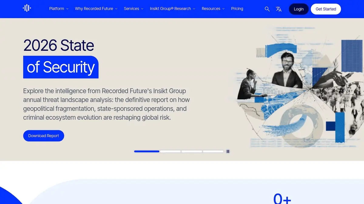 Recorded Future, Intelligence Cloud with Dark Web Monitoring