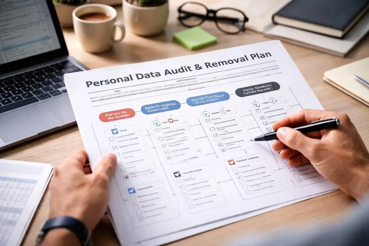 Digital footprint audit workflow