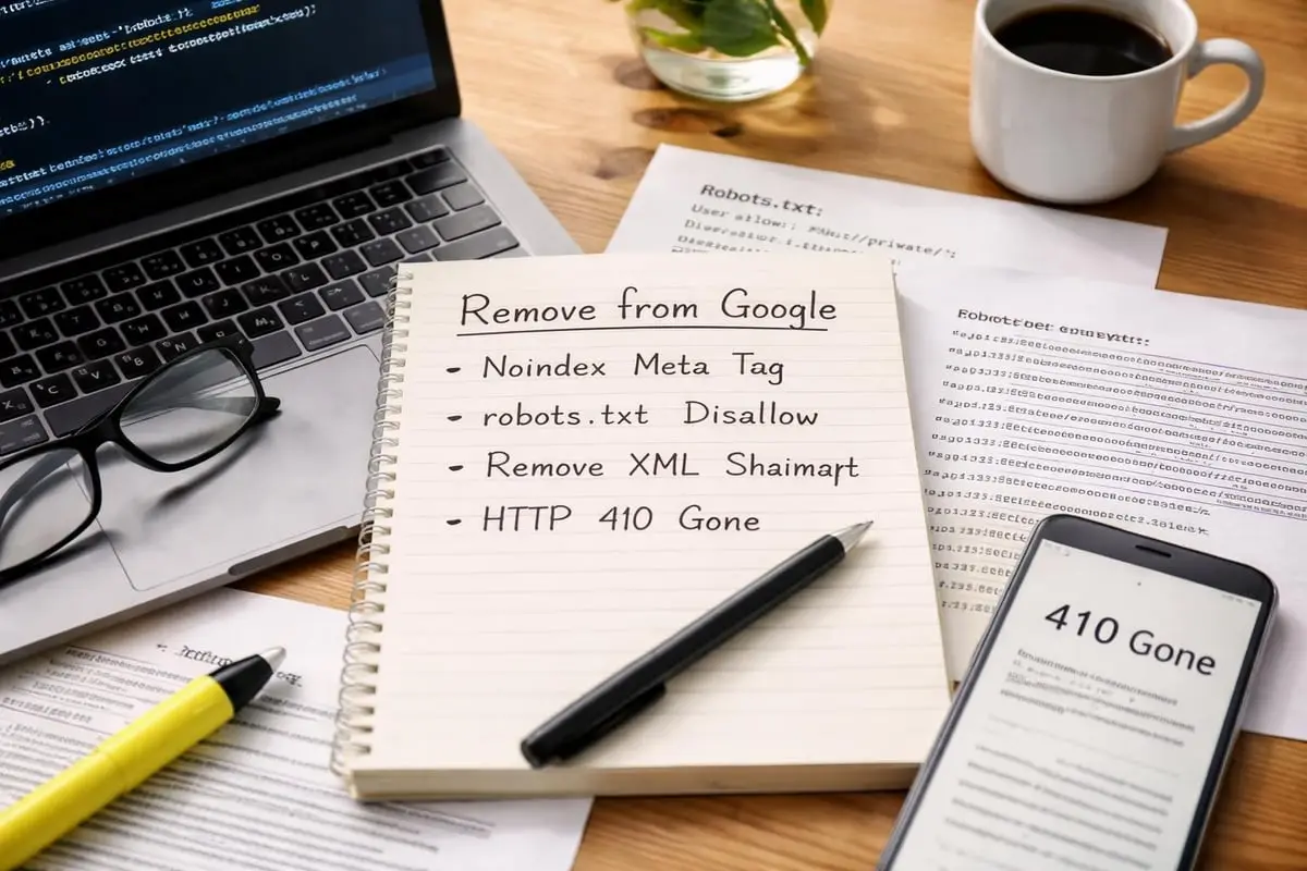 Technical de-indexing methods