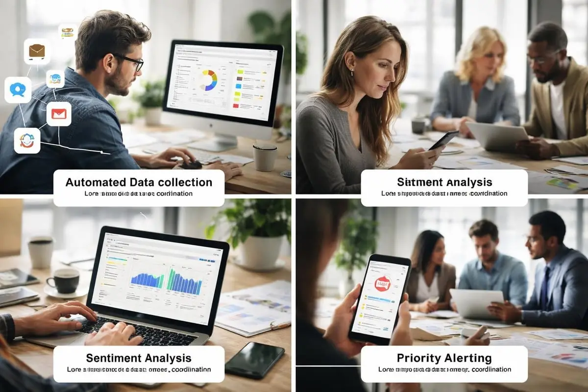 Reputation monitoring workflow