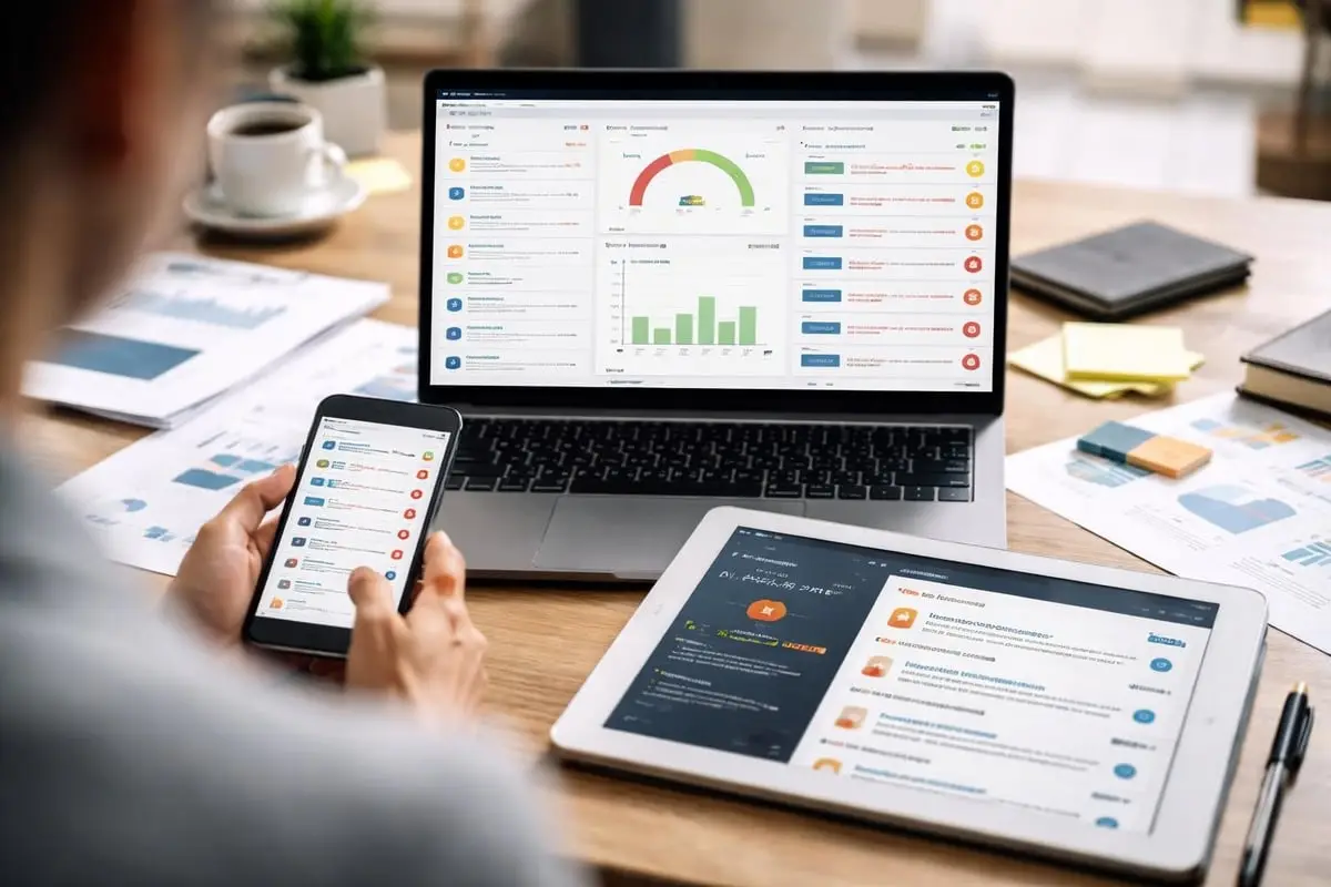 Social monitoring workflow