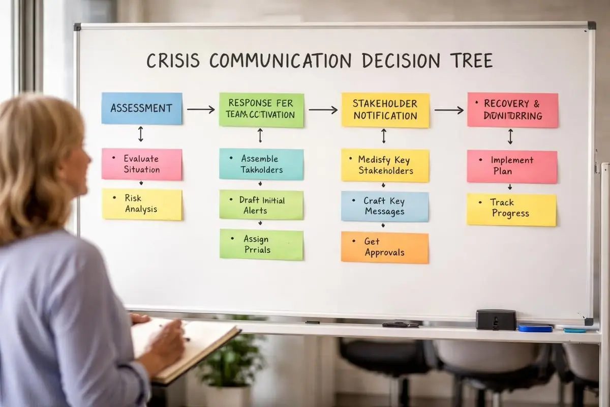 Crisis response workflow