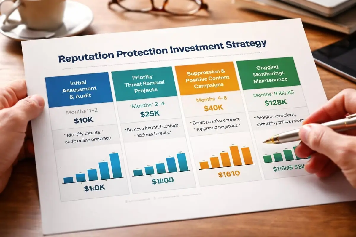 Reputation management investment timeline