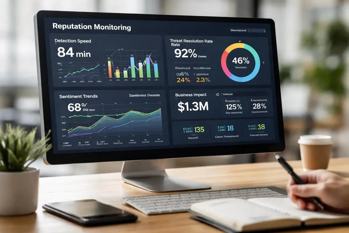 Monitoring effectiveness dashboard