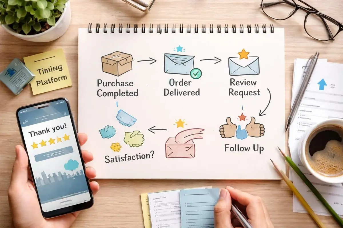 E-commerce review funnel