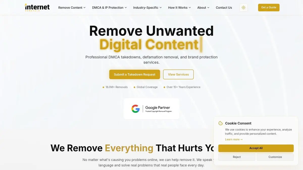 Internet Removals