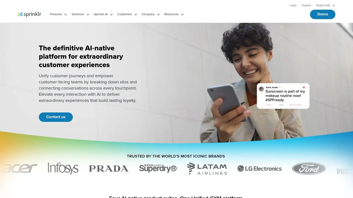 Sprinklr (Social Listening within Sprinklr Insights)