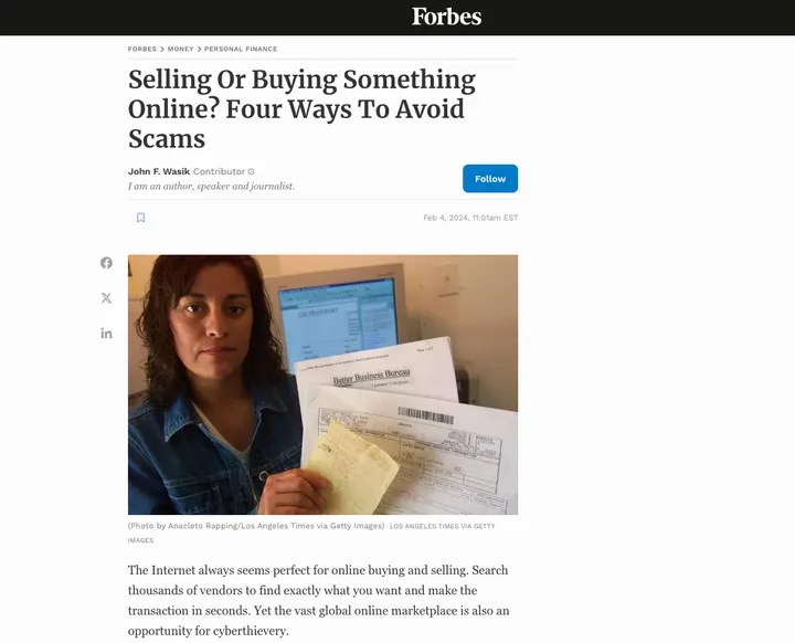 Forbes placement